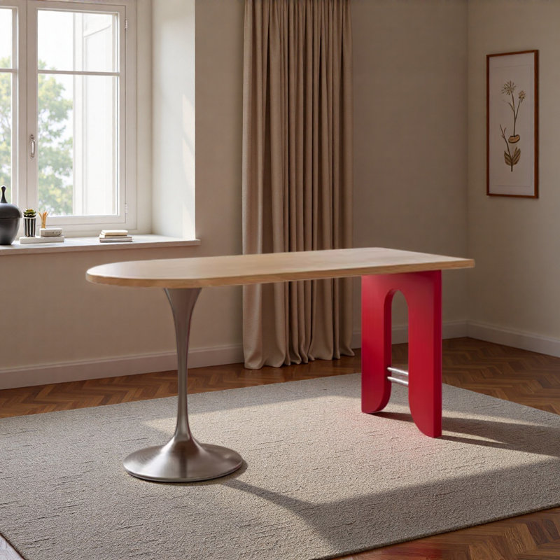Table Creative Wood, H 29,52 po x L 55,11 po x l 27,55 po