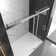 72'' W 76'' H Frameless Rectangle Reversible Shower Stall
