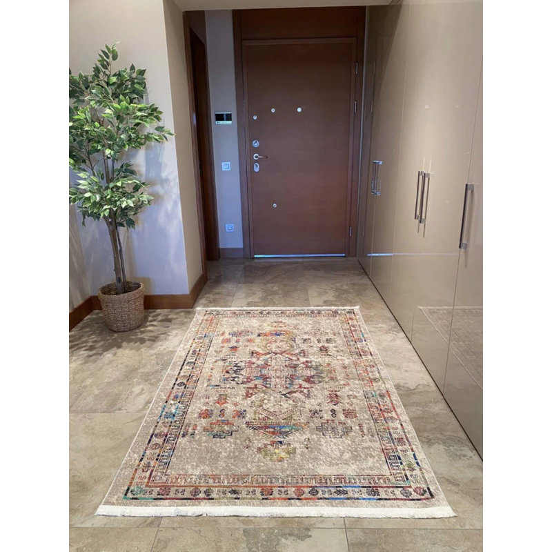 Tapis Toscana avec envers antidérapant, Rectangle 5 pi 3 po x 11 pi 6 po