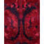 Overdyed Hand-Knotted Wool Modern-Contemporary Red Area Rug 3' 1" x 5' 1"