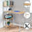 Gerell Office Workstation Desk with Shelves-118910186