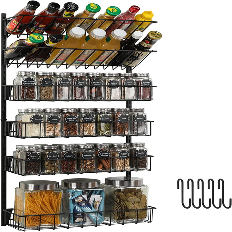 Wall Stainless Steel Spice Rack