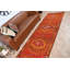 Vintage Turkish Herki Runner Rug in Pink Wool for Kitchen and Corridor Spaces