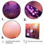 Papillon rose, coucher de soleil magique I-407093055-407093049
