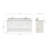 Magnolia 73" Double Bathroom Vanity Set-857800623