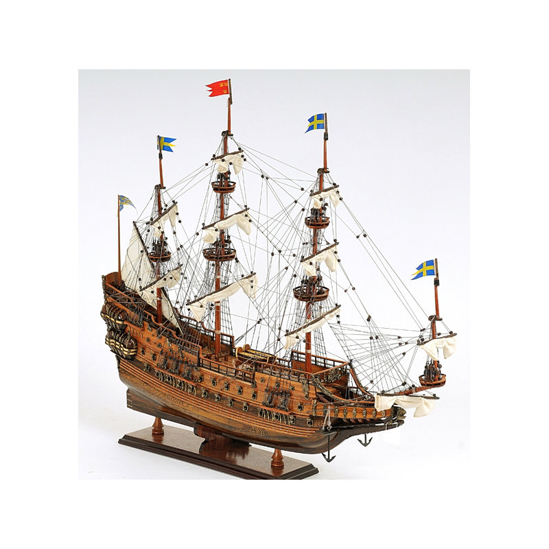 Model Ship, 28'' H X 29.5'' W X 9'' D