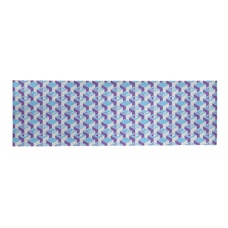 Chenille Geometric Indoor Rug, Runner 2'5" x 8'