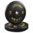 Weight Plate, 19.0"L x 19.0"W x 3.5"H, Rubber, 2 Pcs, Black, Construction: Made of 100% high density rubber, each bumper plate has an