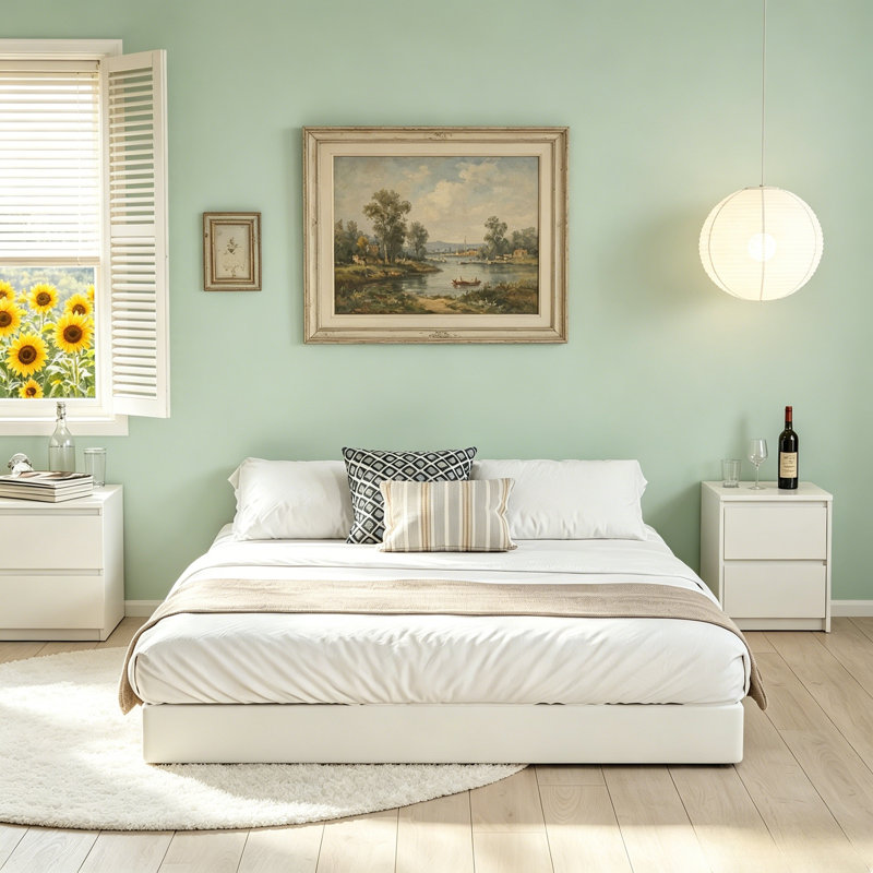 Sommier tapissier très grand 8 pouces, sommier en métal robuste, capacité de 3 500 lb, profil haut pour tous les types de matelas, assemblage facile, housse en tissu
