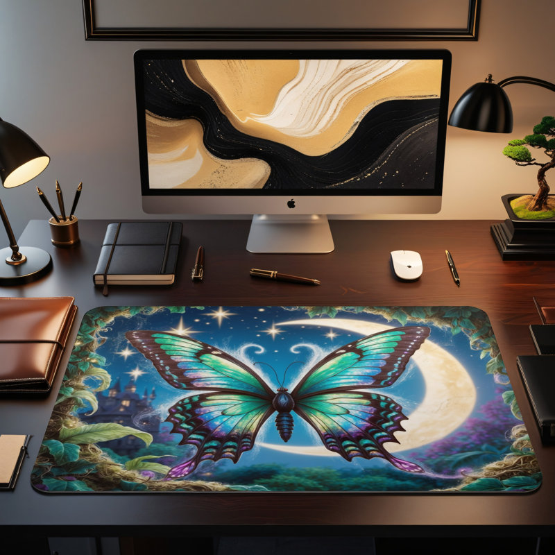 Polyester Desk Pad, 31.5x15.5