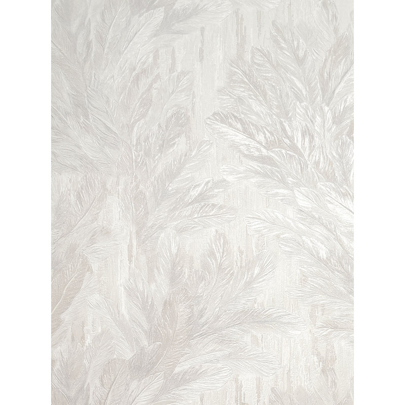 10m x 53cm Wallpaper Roll, White