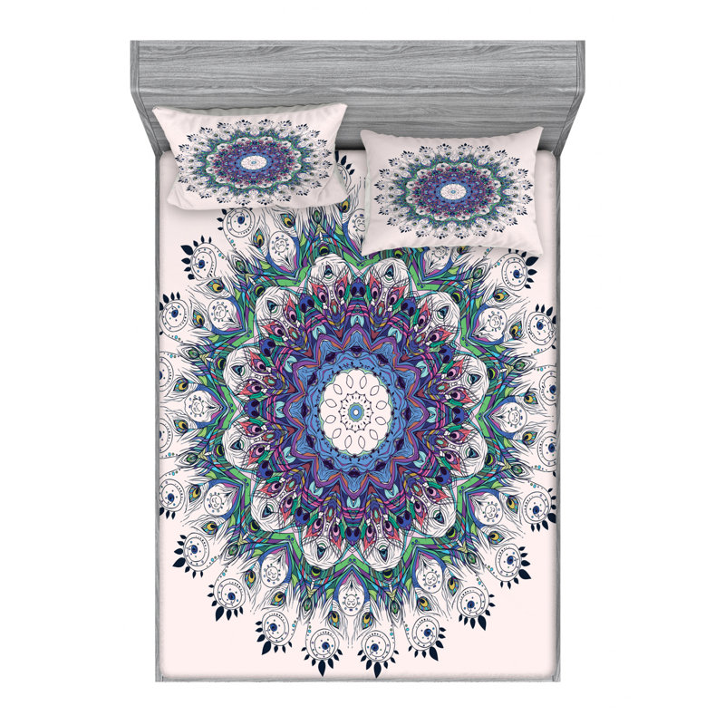 Microfiber Sheet Set, Full Sheet Set with Fitted Sheet
