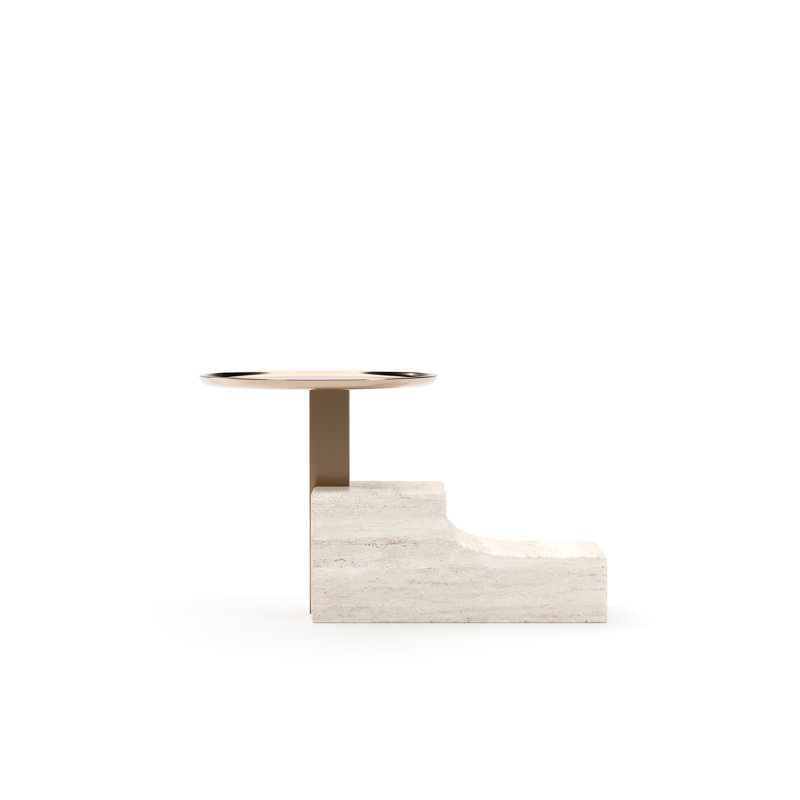 Base de table de chevet superposée