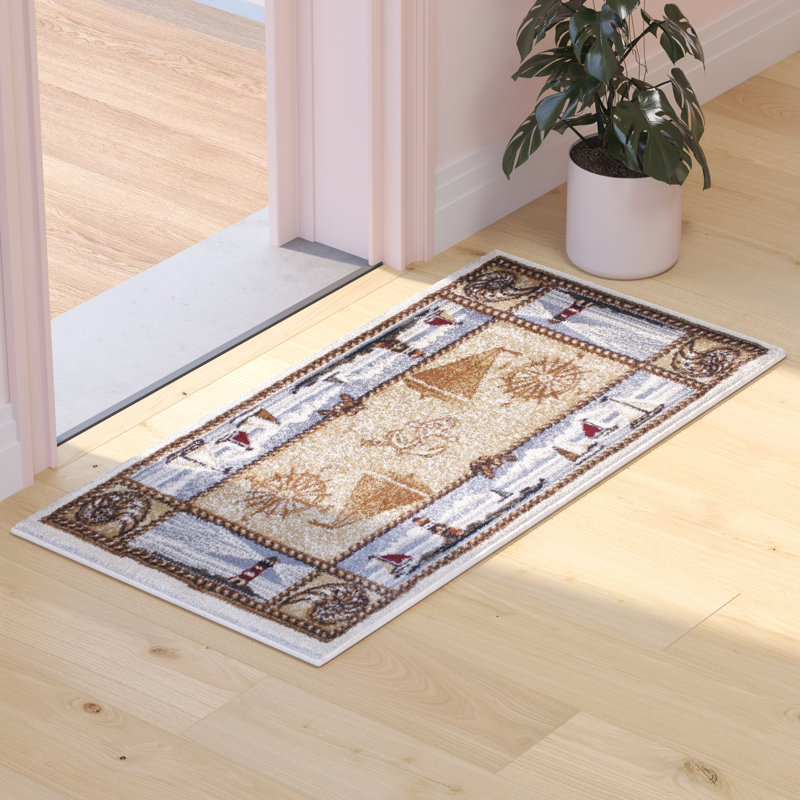 Tapis en oléfine à usages multiples Letizia, Rectangle 2 pi x 3 pi