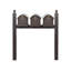 Balmoral Triple Mount Mailbox /w/ Ball Finials & Personalized Door Medallion (3 Mailboxes, Tri-Mount Rack, 3 Medallions)-1273004187-1273345703