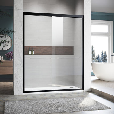 Sliding Shower Glass Door 50-54 In. W X 72 In. H