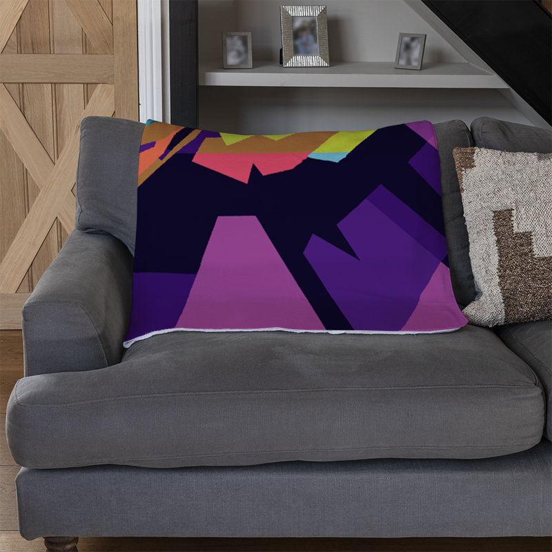 Domitila Plain Weave / Muslin Throw Blanket