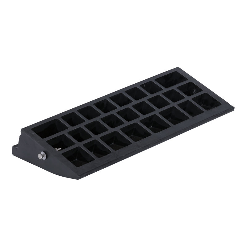 Vestil Plastic 9.69'' L Portable Ramp, 3.63" H x 23.63" W x 9.69" D