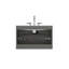 Meuble-lavabo mural brillant 36 po avec lavabo en céramique et trois trous pour robinet TIA-1578142560-1578142575