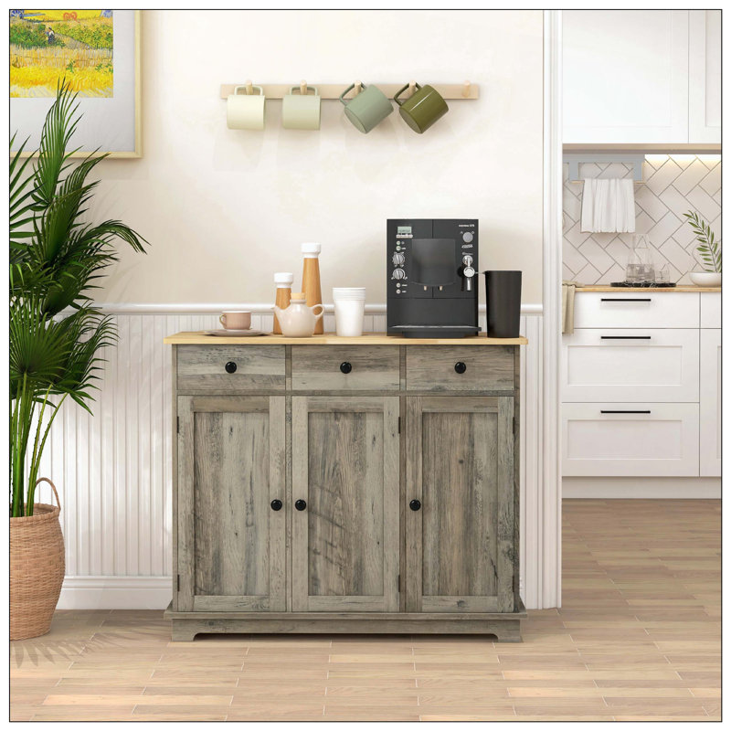 Buffet de rangement, Gris