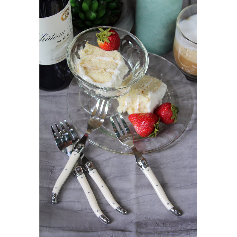 Fourchette à salade/dessert laguiole Hixon, Blanc