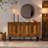 Ravenna Handleless Sideboard Buffet Cabinet with 4 Doors