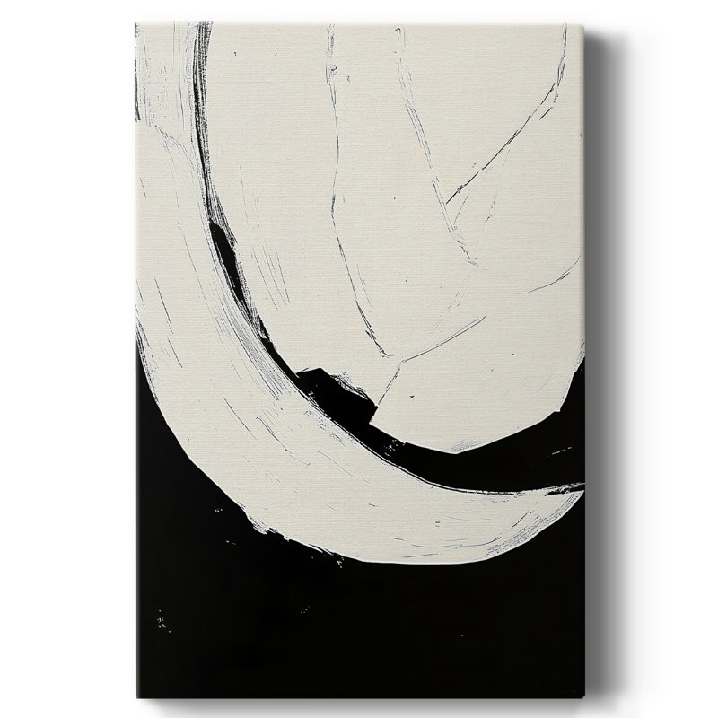Toile tendue avec châssis abstrait CX Gallery - prêt à être accroché, H 18 po x l 12 po