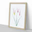 Horned Tulip Flowers by Pierre-Joseph Redoute - Picture Frame Painting Print-55580339-55580341
