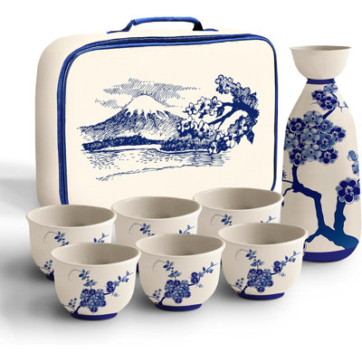 Ceramic 7 - Piece Beverage Serving Set
