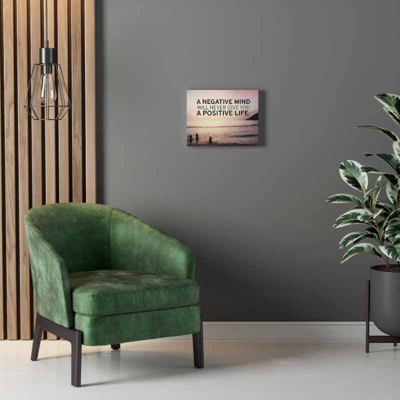 Art inspirant, impression sur toile, art mural