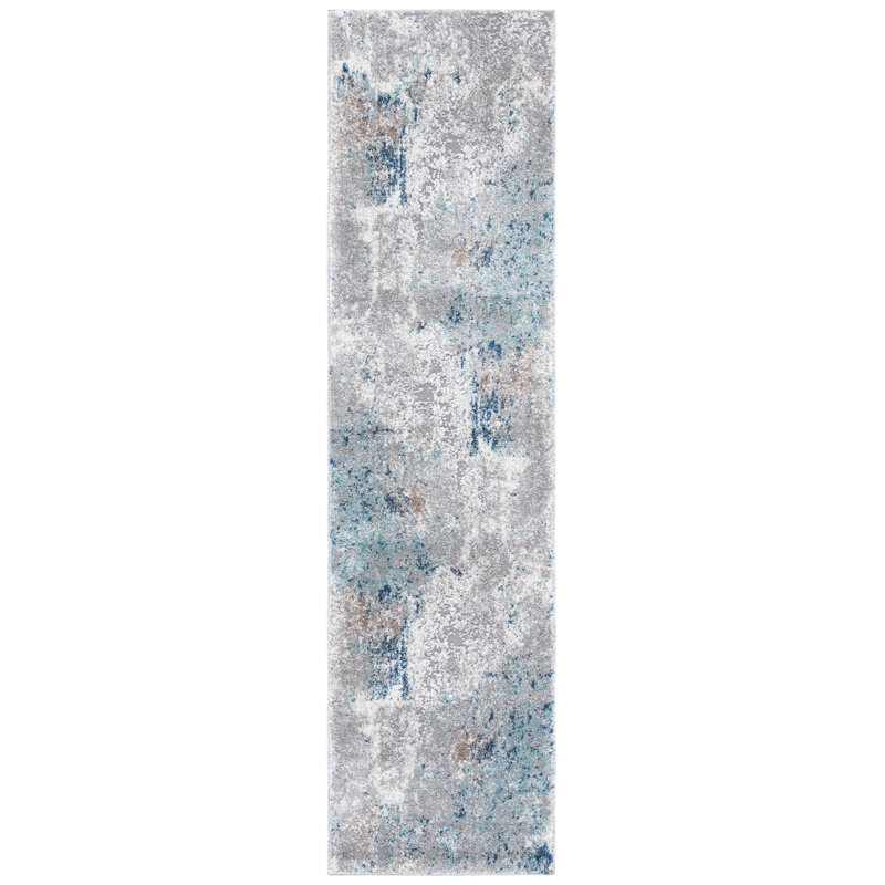 Tapis abstrait Aston Performance, Tapis de couloir 2 pi x 8 pi