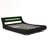 Als Vegan Leather Sleigh Storage Bed