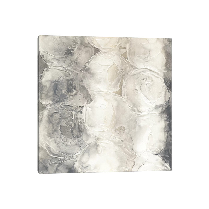 Gray Circles I- Gallery-Wrapped Canvas Giclée