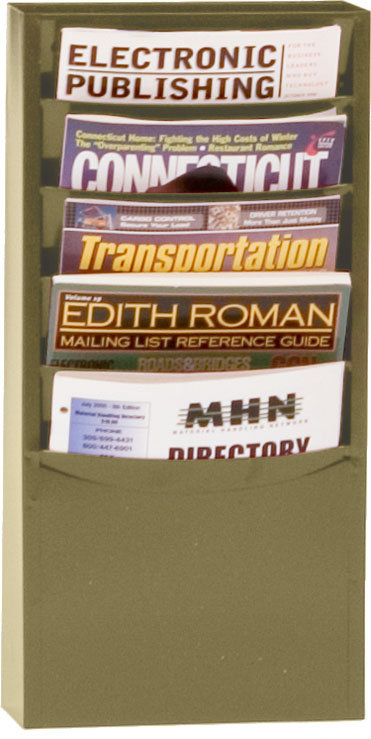 Porte-magazines mural Tobler, Brun clair