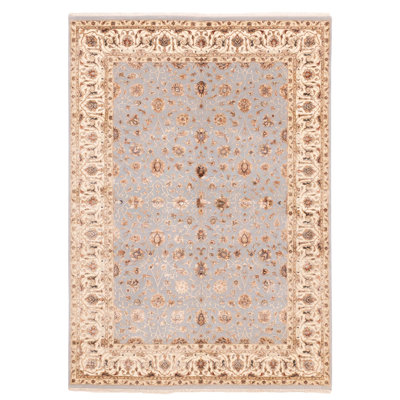 Mirzapur Grey Rug 5'8" x 7'11"