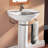 American Standard Ravenna 20'' White Vitreous China U-Shaped Bathroom Sink with Overflow
