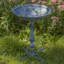 Bain d'oiseaux sur piédestal en métal Mattison