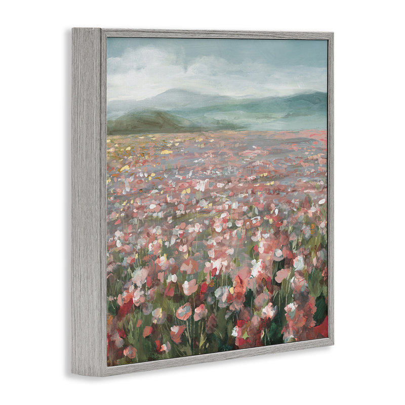Art de fleurs de promontoire doux par Danhui Nai bf-999, Estampe numérique Farmhouse, H 24 po x l 24 po