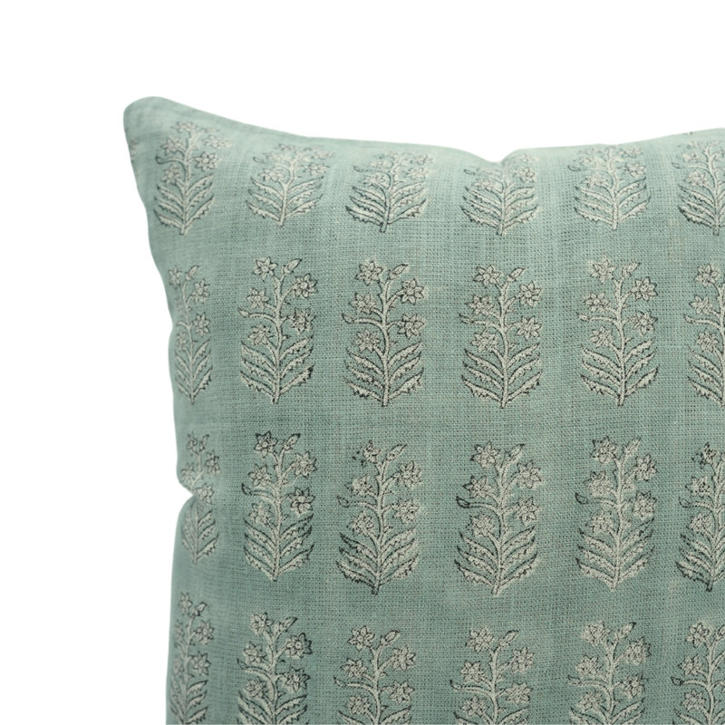 Linen Square Indoor/Outdoor Pillow Cover, 14" x 14"