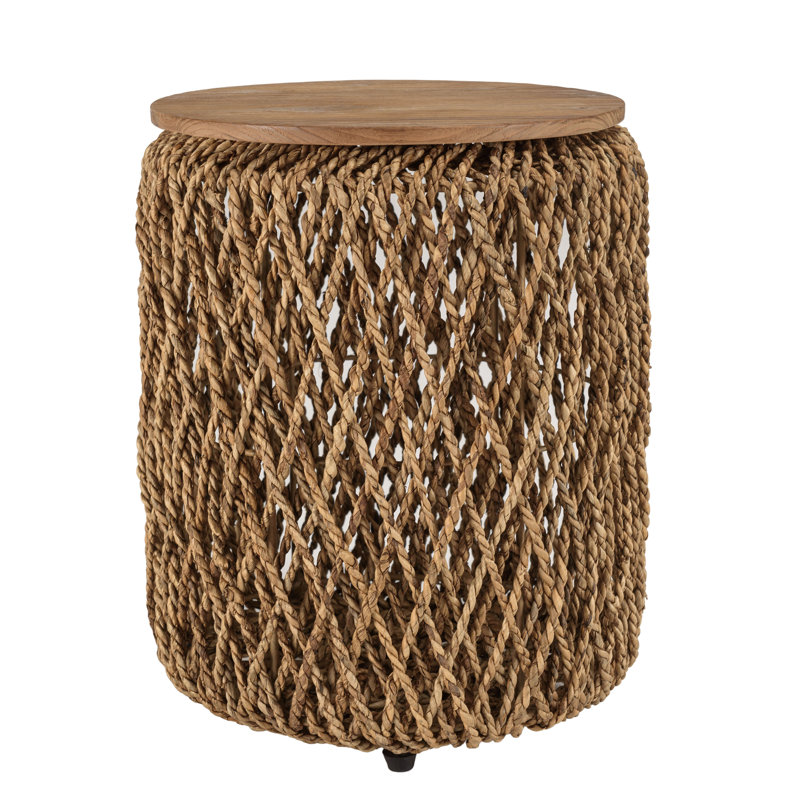 Lapo Solid Wood Accent Stool