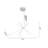 Pilton 5-Light LED Sputnik Modern Chandelier-1174963223