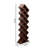 Solid Wood Wine Bottle Rack Walnut