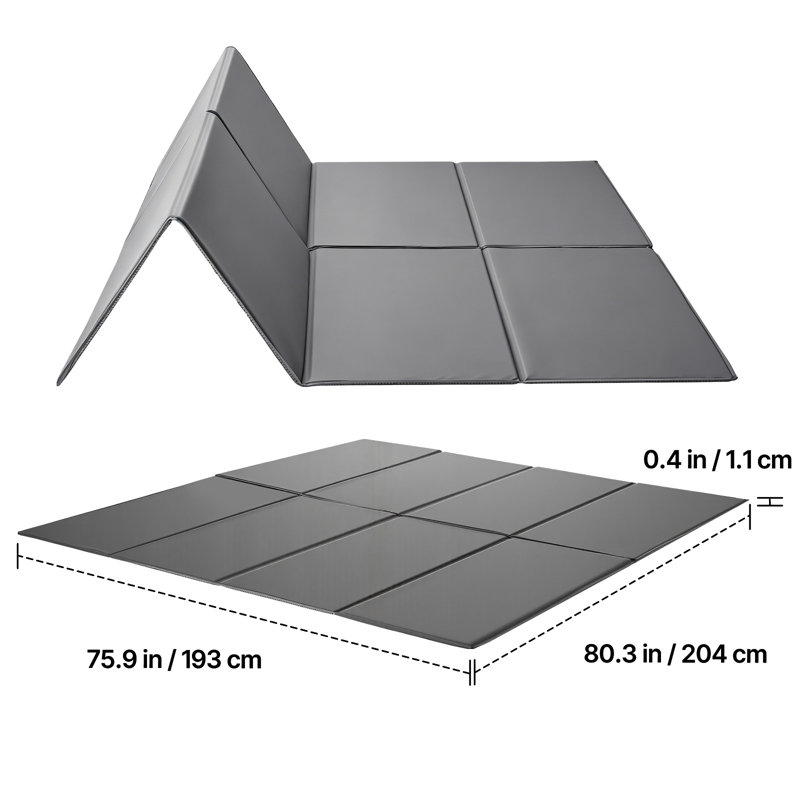 Bunkie Board, très grand lit 80,3 x 75,9 po, planche de lit pliable sous le matelas avec sangles autoagrippantes, noyau en PP avec tissu Oxford 600D, anti-affaissement pour les cadres en métal, les lits superposés et les canapés-lits