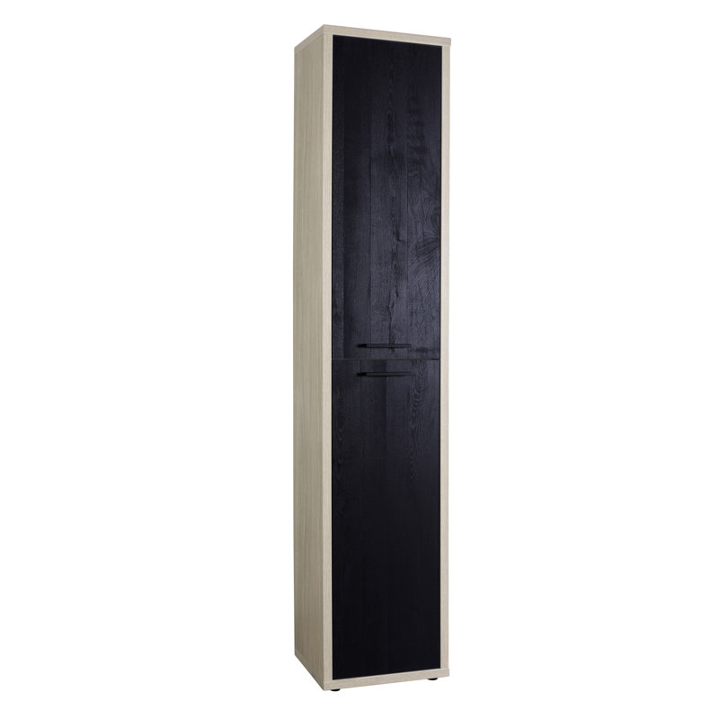 Davinci 217cm H x 44cm W Standard Bookcase, Black