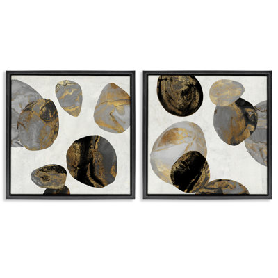 Ensemble de cadres flottants 2 pièces Agate