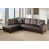 Brown Microfiber/Microsuede/Faux Leather