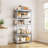 Tevis 60" H x 27.5" W x 12" D 5 Tiers Boltless Adjustable Storage Shelf Goods Rack-1090805072