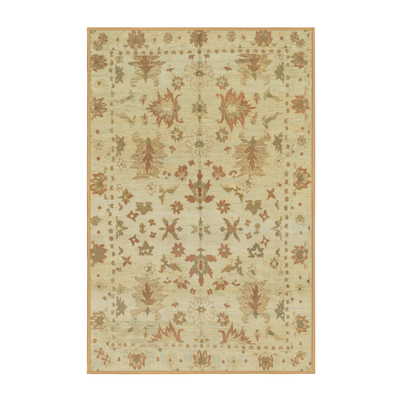 Wool Abstract Indoor Rug, Rectangle 2' x 3'