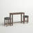 Claudelle 2 - Person Trestle Dining Set-592660788