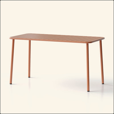 Longue table de salle à manger d'extérieur Villa Courtyard